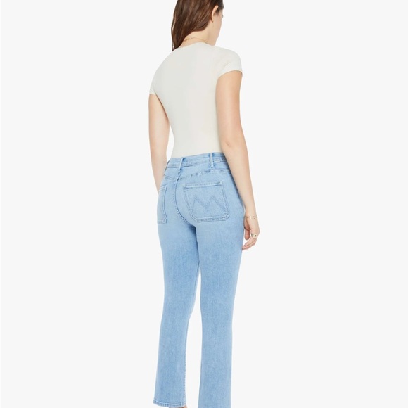 MOTHER Hustler Patch Pocket Black Denim Jeans - Picture 6 of 7